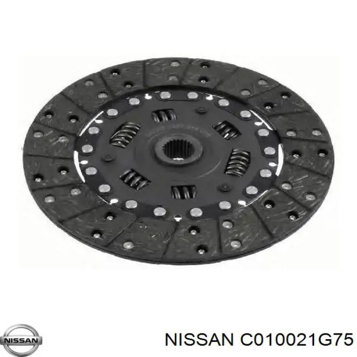 Диск сцепления C010021G75 Nissan