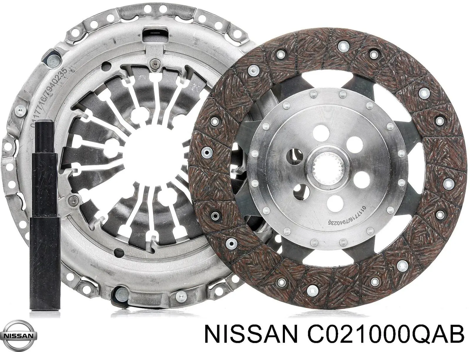 Купить C021000QAB Nissan/Infiniti Комплект сцепления (диск, корзина, подшипник)