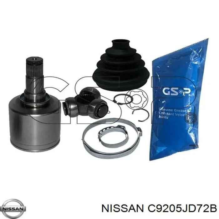 ШРУС внутренний передний левый C9205JD72B Nissan