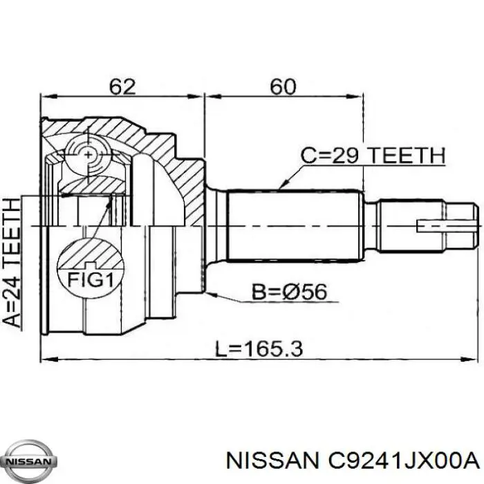 C9241JX00A Nissan/Infiniti 