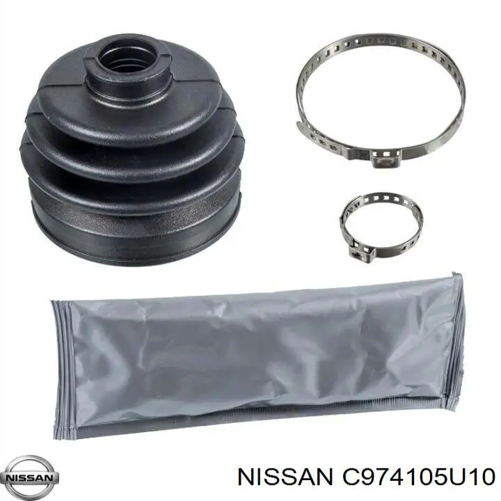 Пыльник шарнира угловых скоростей внутренний передний Nissan/Infiniti C974105U10 цена, от 7.28 USD