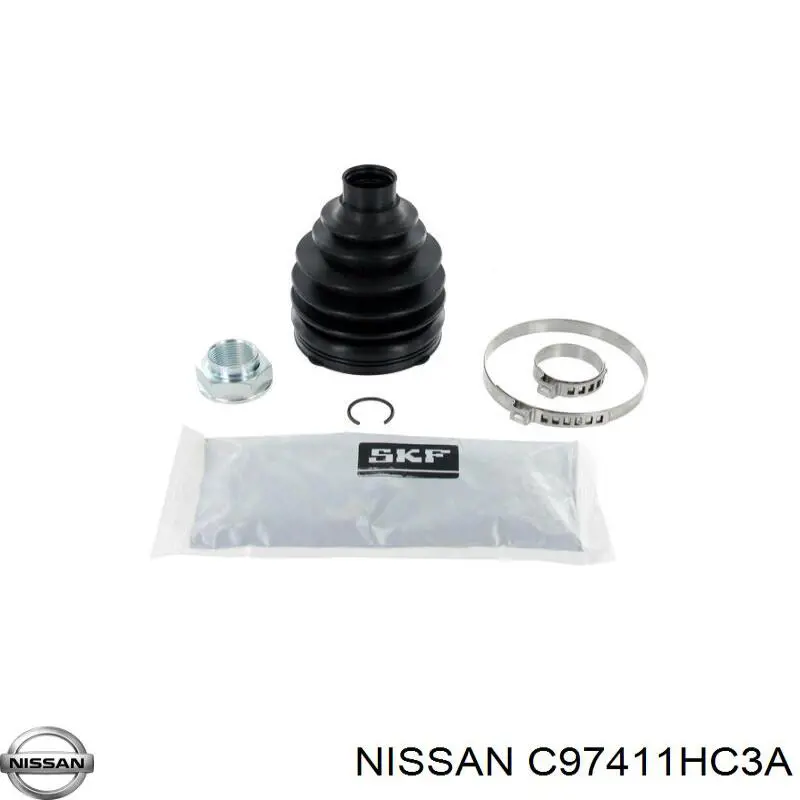 0025897 GKN-Spidan Пыльник гранаты внутренний, левый