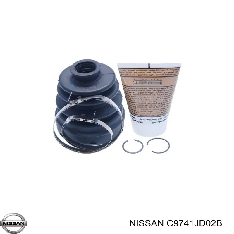Пыльник шарнира угловых скоростей внутренний передний правый Nissan/Infiniti C9741JD02B цена, от 10.66 USD