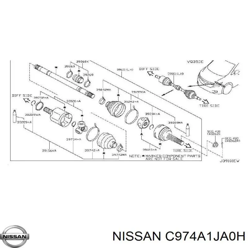 C974A1JA0H Nissan/Infiniti