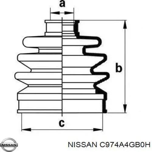  C974A4GB0H Nissan