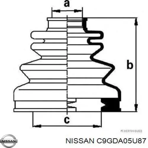 C9GDA05U87 Nissan 