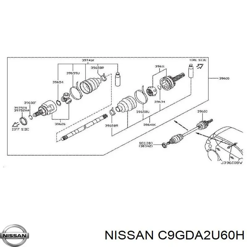  C9GDA2U60H Nissan/Infiniti