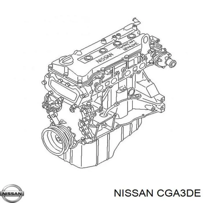 CGA3DE Nissan/Infiniti Мотор в сборе