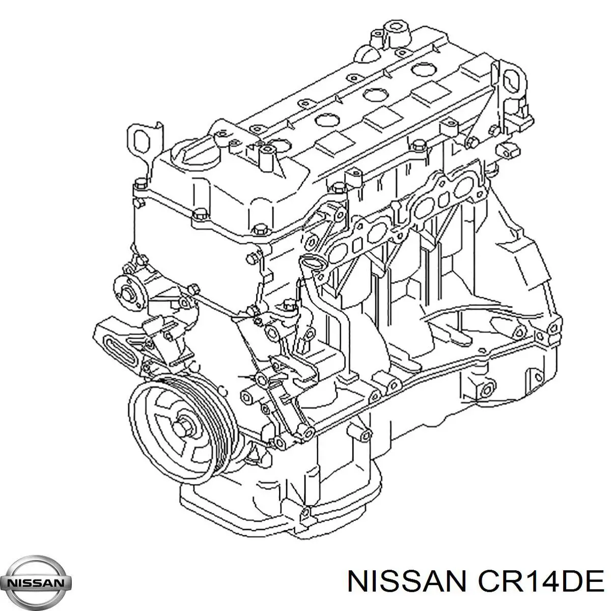 CR14DE Nissan/Infiniti Мотор в сборе