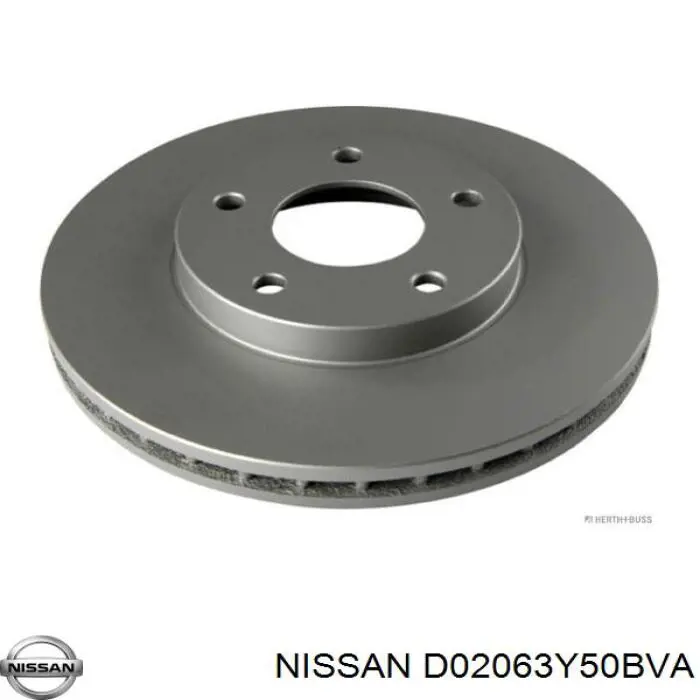 Передние тормозные диски D02063Y50BVA Nissan/Infiniti