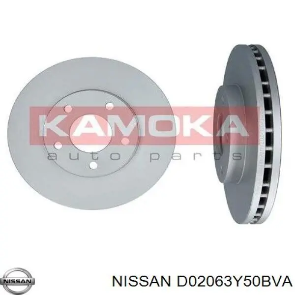 D02063Y50BVA Nissan/Infiniti Диск тормозной передний