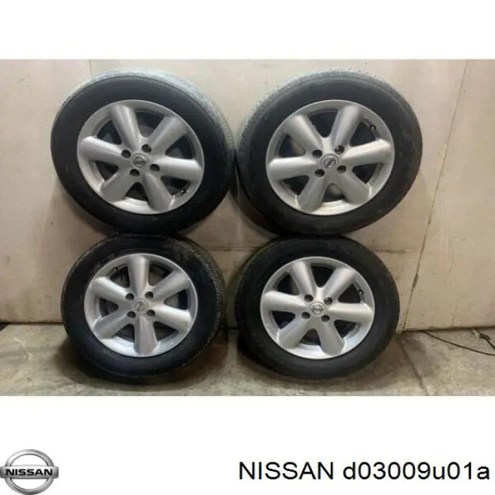 Диски колесные литые (легкосплавные, титановые) NISSAN D03009U01A