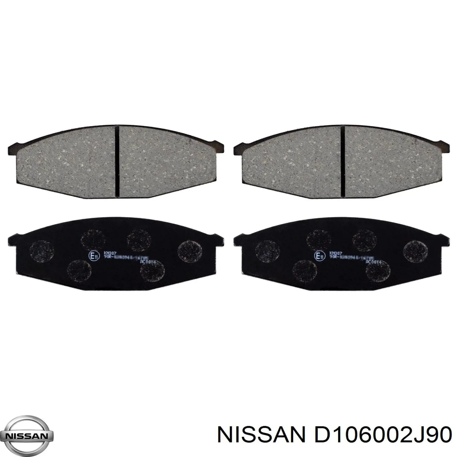 Колодки Nissan/Infiniti D106002J90 цена, от 20.19 USD