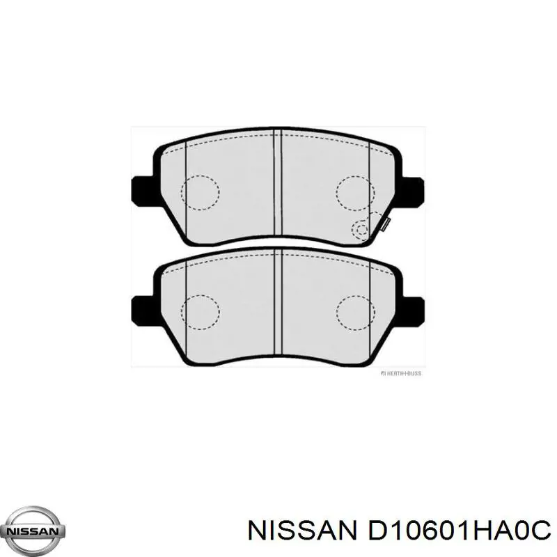 Колодки Nissan/Infiniti D10601HA0C цена, от 31.00 USD
