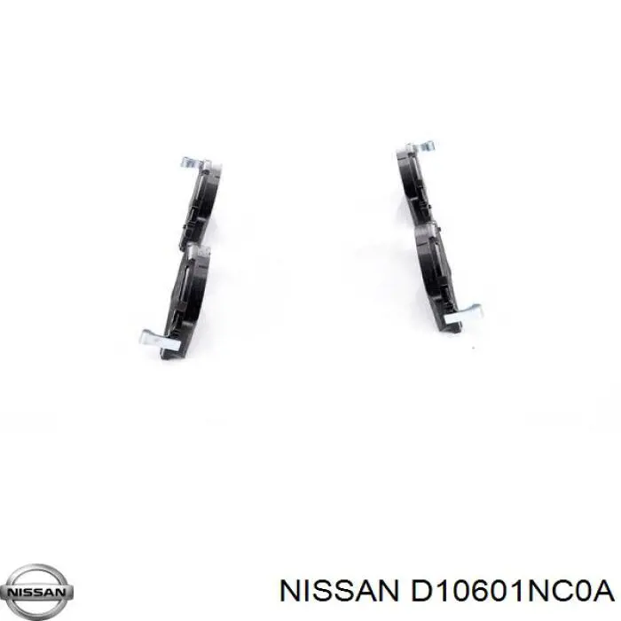 Передние тормозные колодки D10601NC0A Nissan