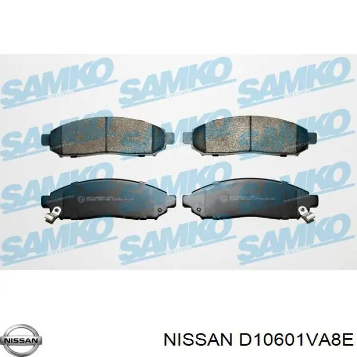 Колодки Nissan/Infiniti D10601VA8E цена, от 24.01 USD