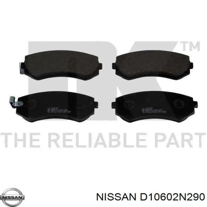 Колодки Nissan/Infiniti D10602N290 цена, от 22.97 USD