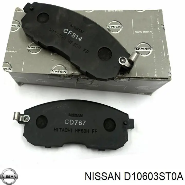 Купить D10603ST0A Nissan/Infiniti Колодки тормозные