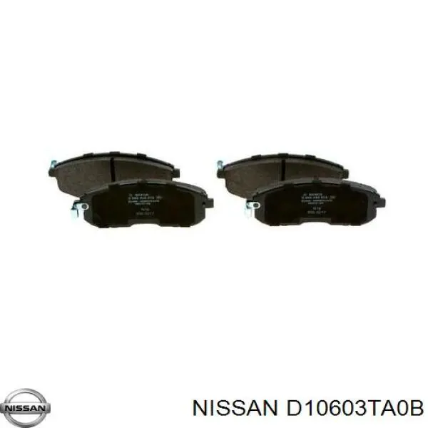 Колодки Nissan/Infiniti D10603TA0B цена, от 30.11 USD