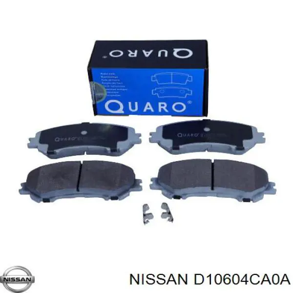 Передние тормозные колодки D10604CA0A Nissan/Infiniti