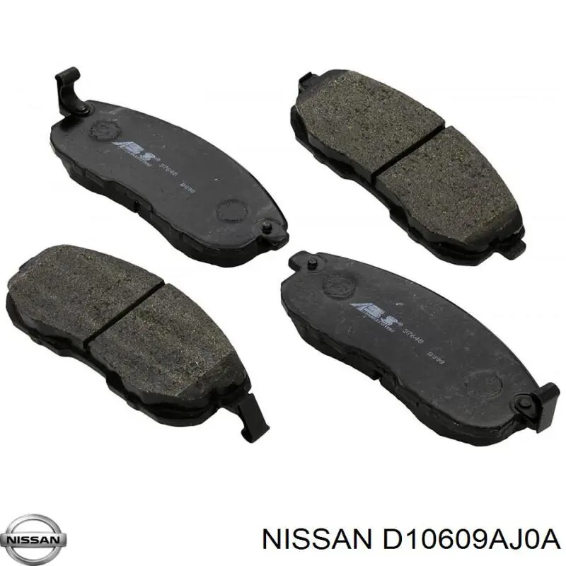 Колодки Nissan/Infiniti D10609AJ0A цена, от 41.51 USD