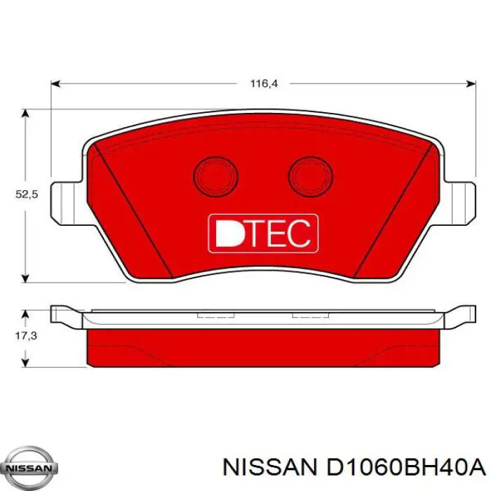 D1060BH40A Nissan/Infiniti