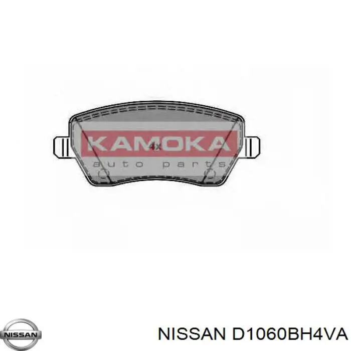Передние тормозные колодки D1060BH4VA Nissan/Infiniti