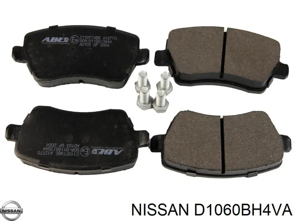 Колодки Nissan/Infiniti D1060BH4VA цена, от 18.49 USD