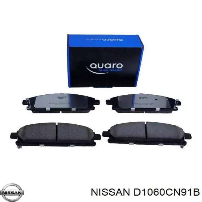 Колодки Nissan/Infiniti D1060CN91B цена, от 22.97 USD