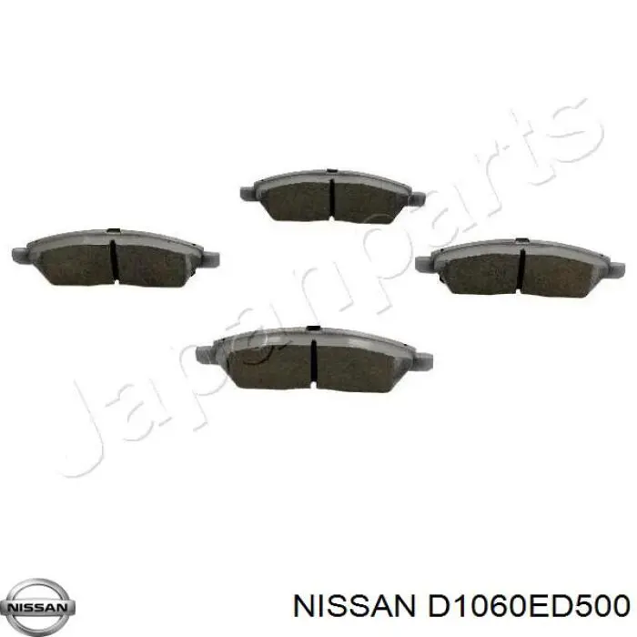 Колодки Nissan/Infiniti D1060ED500 цена, от 27.46 USD