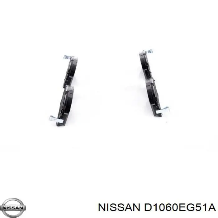 Колодки Nissan/Infiniti D1060EG51A цена, от 38.49 USD