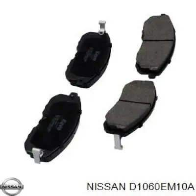 Тормозные колодки Nissan/Infiniti D1060EM10A