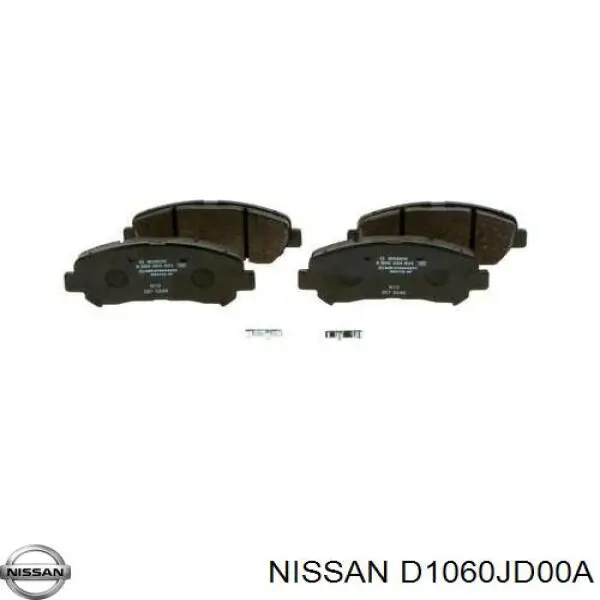Купить D1060JD00A Nissan/Infiniti Колодки тормозные