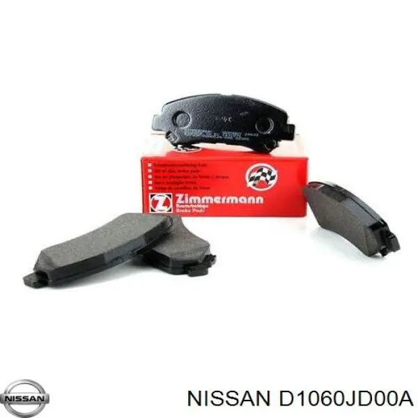Передние тормозные колодки D1060JD00A Nissan/Infiniti
