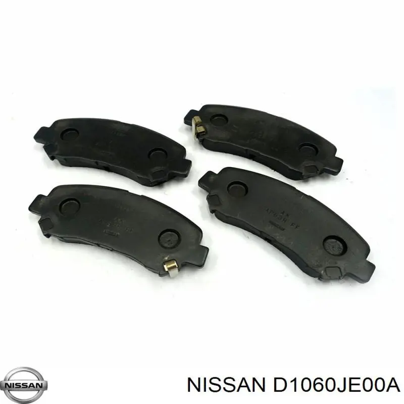 Передние тормозные колодки D1060JE00A Nissan/Infiniti