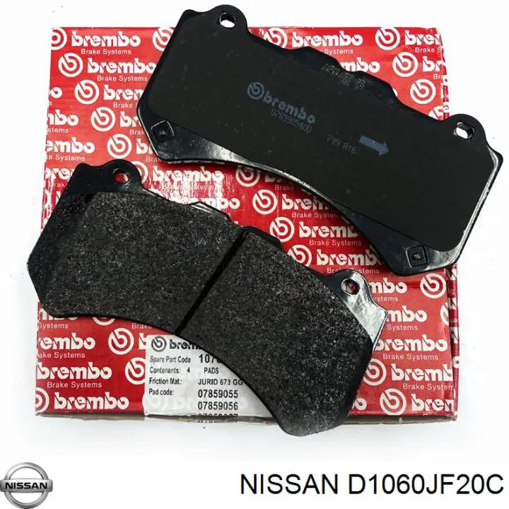 D1060JF20C Nissan/Infiniti Колодки передние