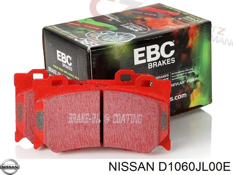 Колодки Nissan/Infiniti D1060JL00E цена, от 42.37 USD