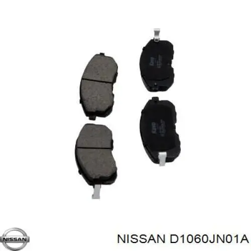 Передние тормозные колодки D1060JN01A Nissan/Infiniti