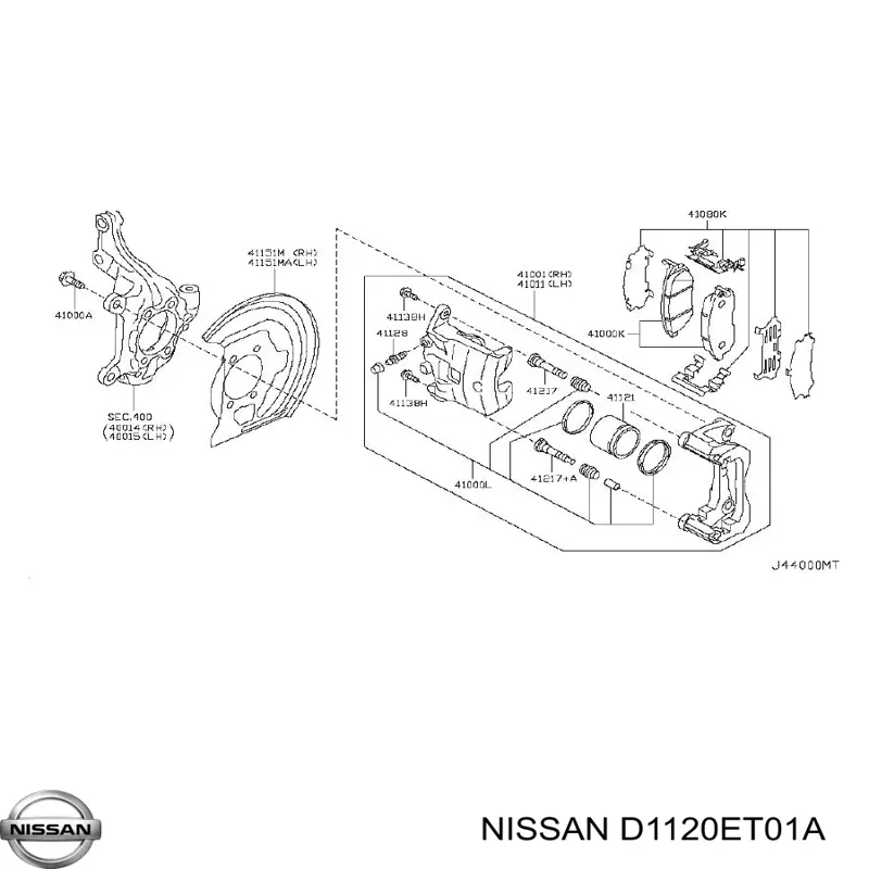 D1120ET01A Nissan 