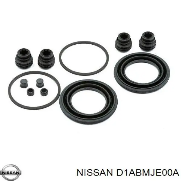 D1ABMJE00A Nissan ремкомплект суппорта тормозного переднего