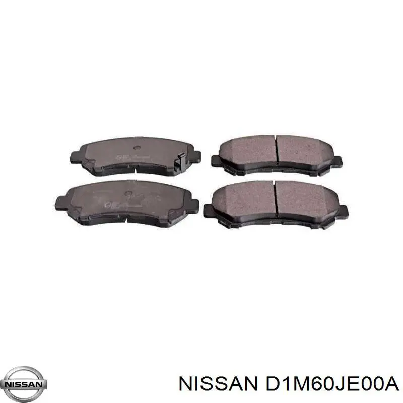 Колодки Nissan/Infiniti D1M60JE00A цена, от 22.02 USD