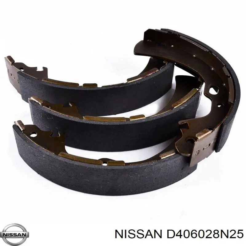 Купить D406028N25 Nissan/Infiniti Задние барабанные тормозные колодки