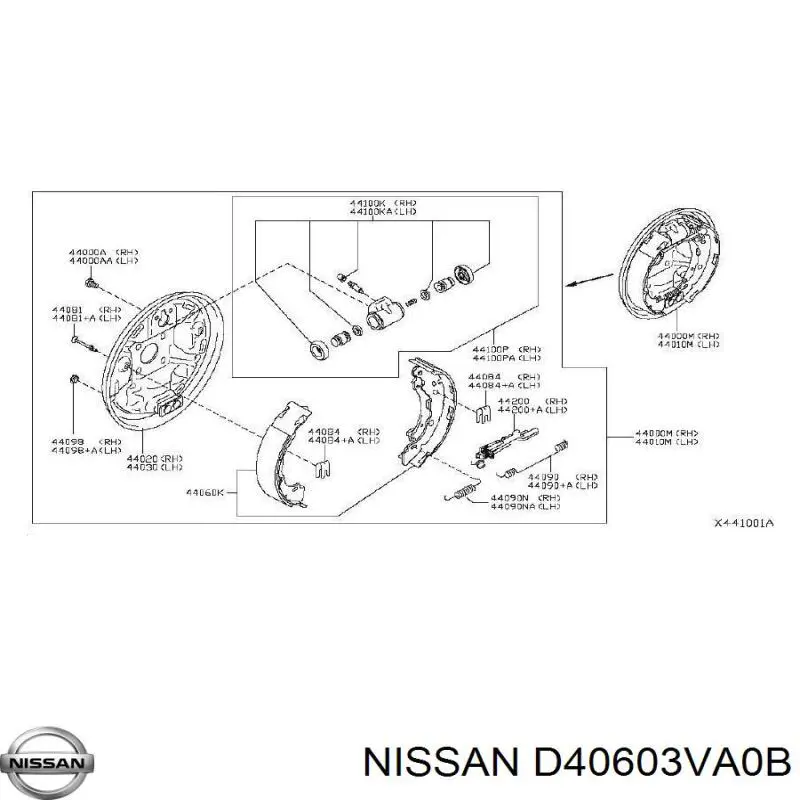 Купить D40603VA0B Nissan/Infiniti 