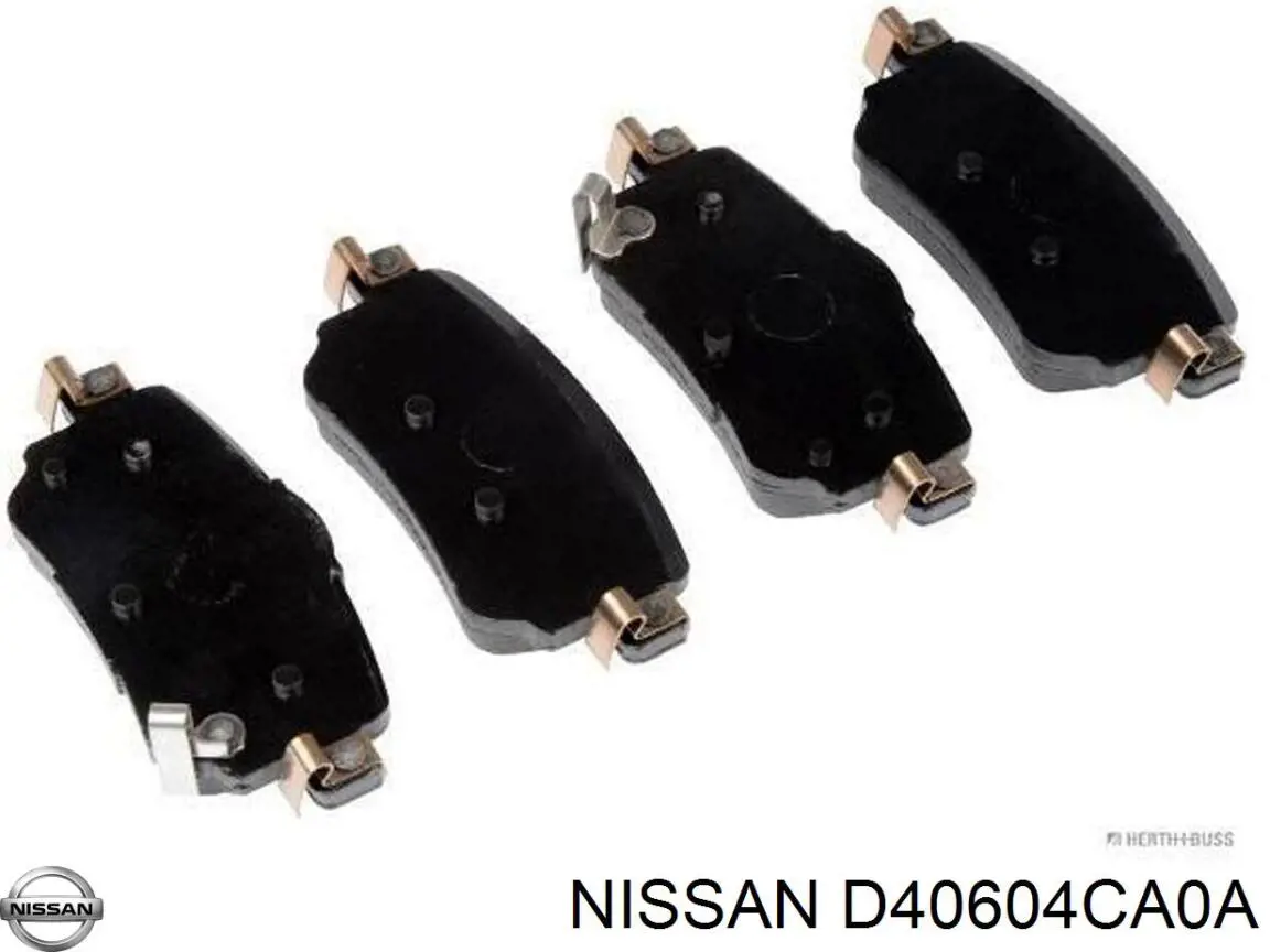 Колодки дисковые  Nissan/Infiniti D40604CA0A цена, от 26.04 USD