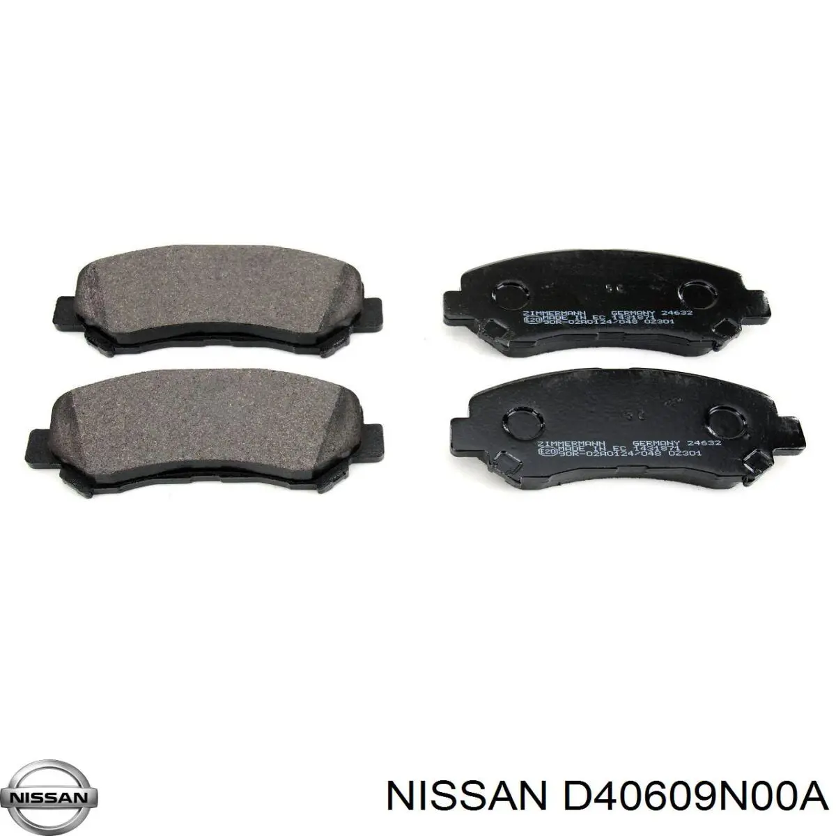 Колодки дисковые  Nissan/Infiniti D40609N00A цена, от 23.16 USD