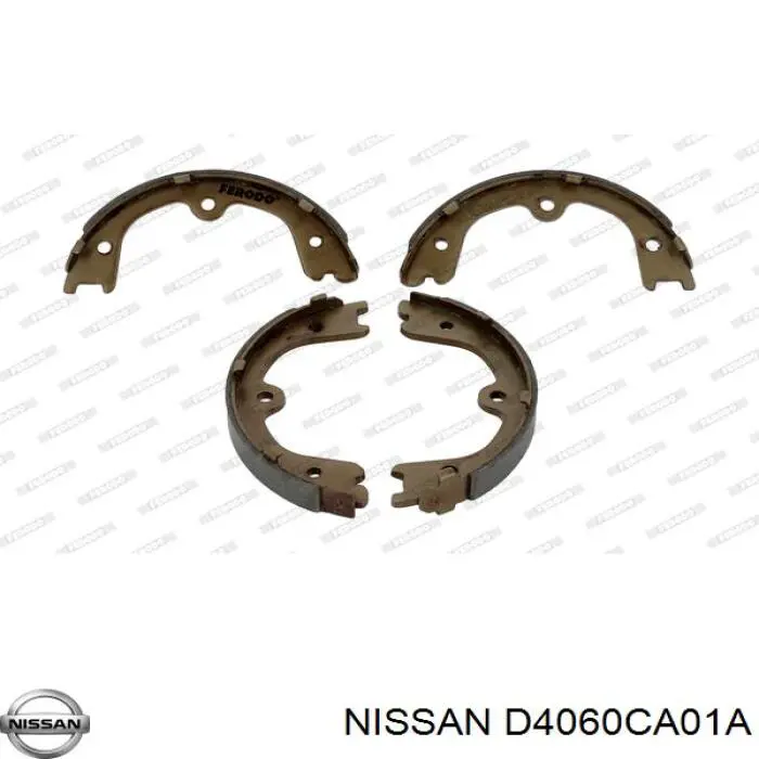Тормозные колодки стояночного тормоза Nissan/Infiniti D4060CA01A цена, от 24.01 USD