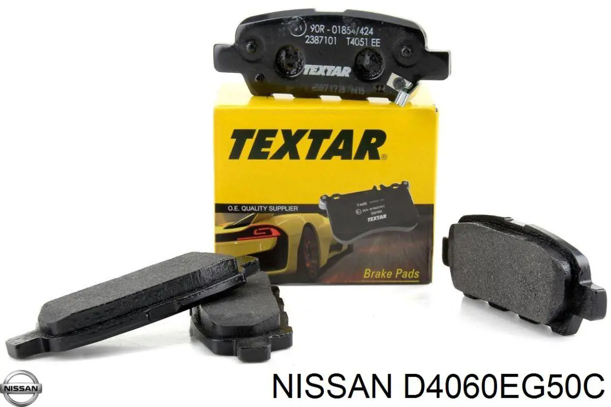 Задние тормозные колодки D4060EG50C Nissan/Infiniti