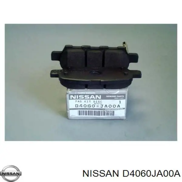 Задние тормозные колодки D4060JA00A Nissan