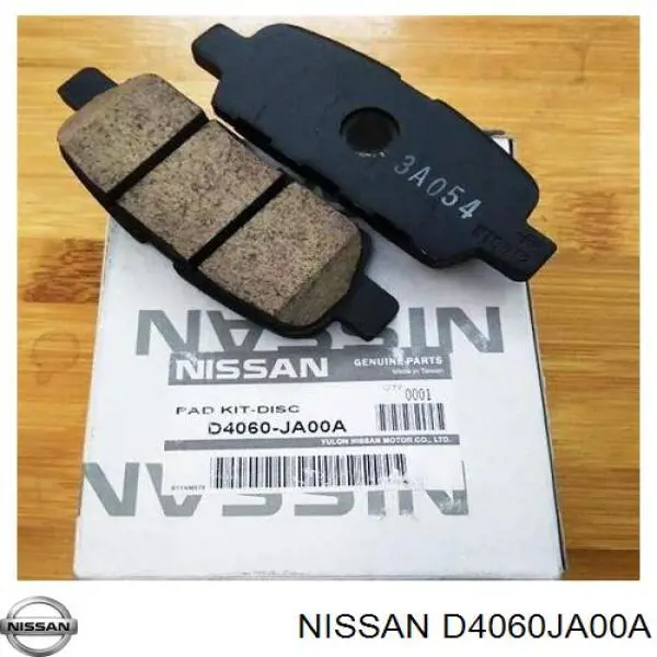 D4060JA00A Nissan/Infiniti Колодки тормозные дисковые комплект