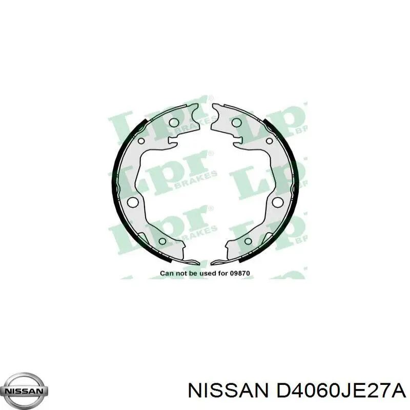 Колодки ручника D4060JE27A Nissan/Infiniti